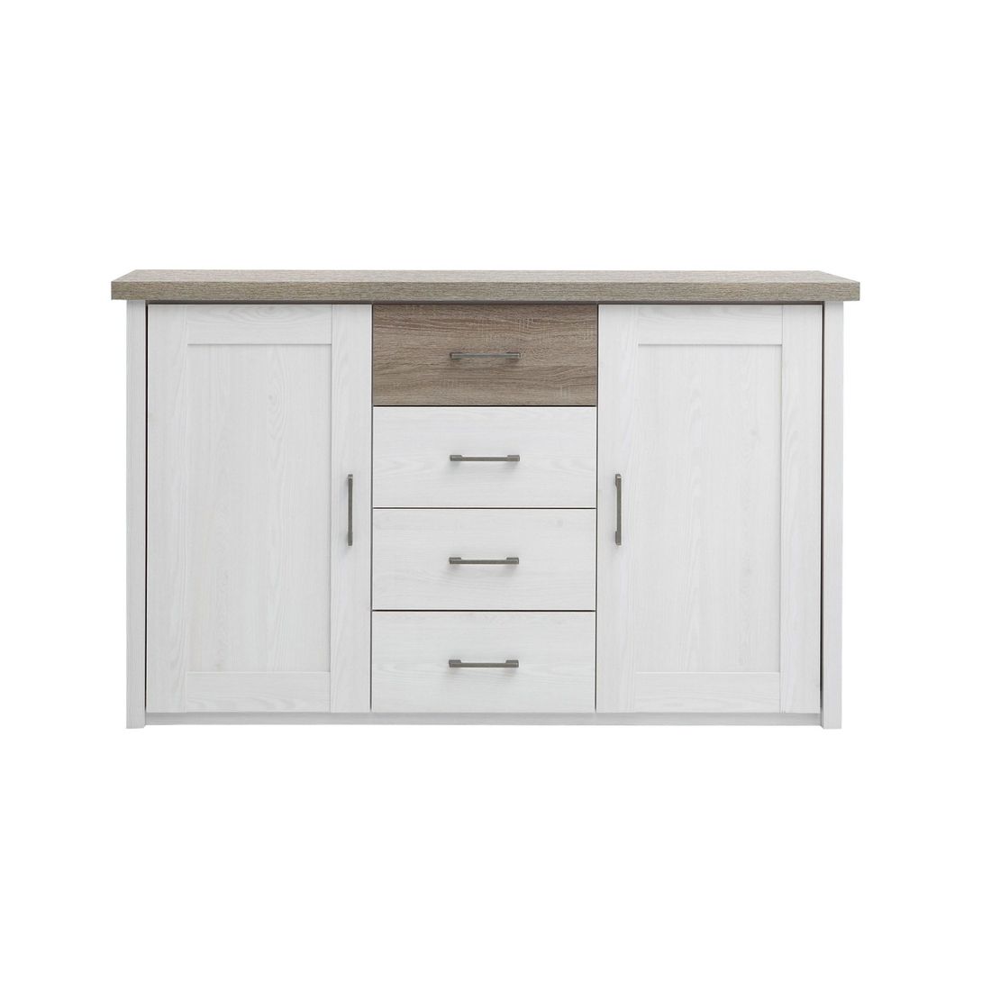 Sideboard Jordi Pinie Dekor mit Schubladen