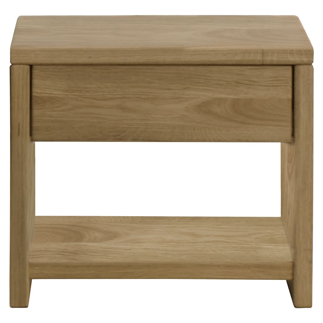Nachttisch Vetralla Wildeiche Massivholz H 40cm