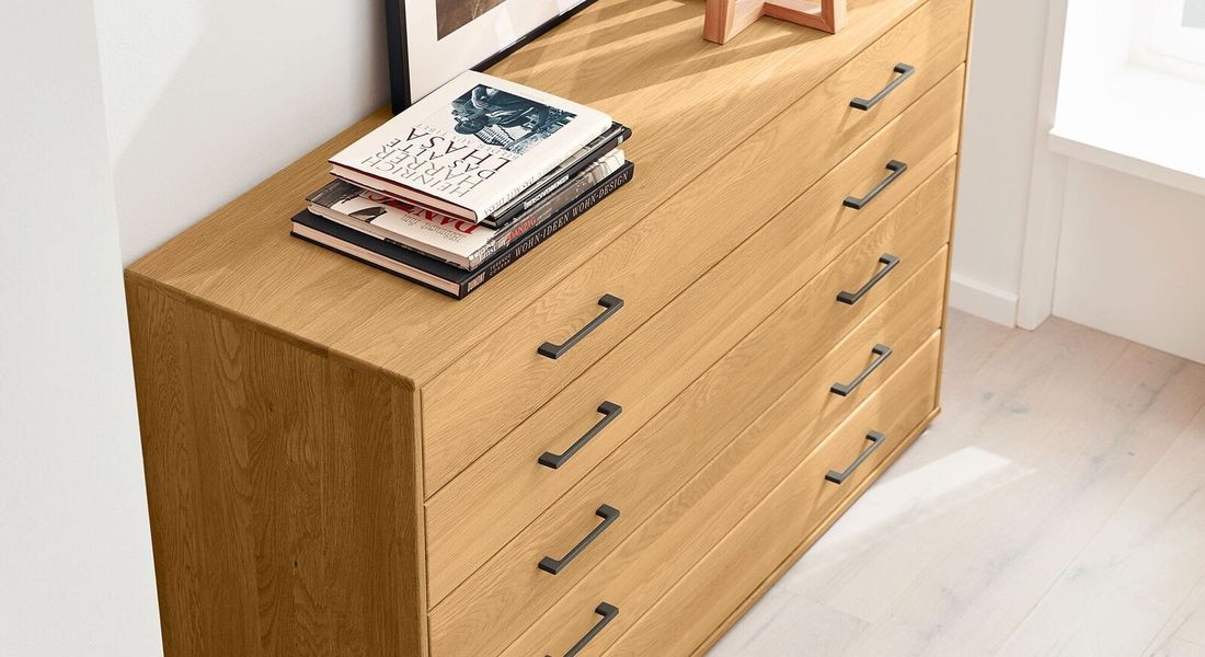 Musterring Sideboard Sorrent Eiche teilmassiv mit Schubladen