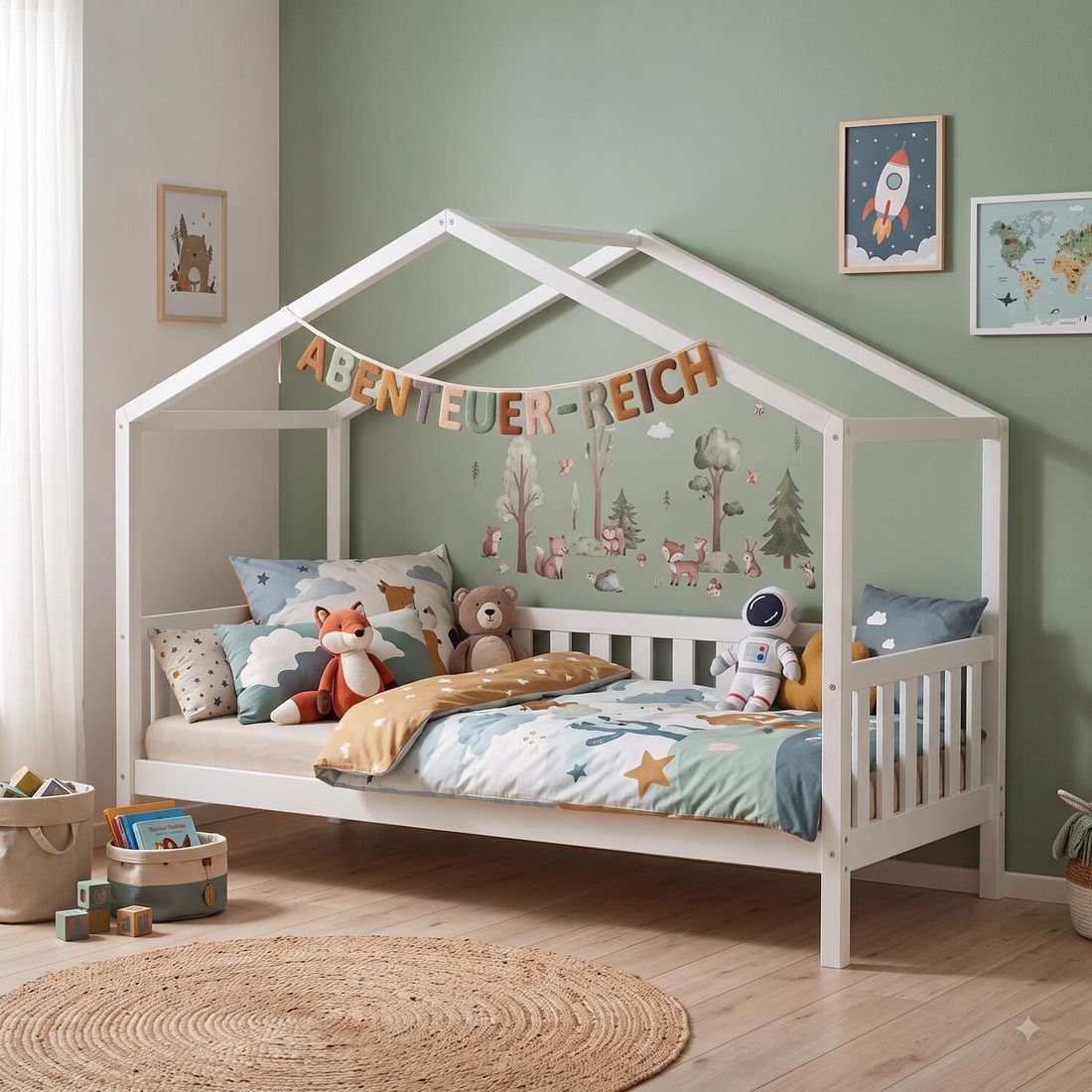 Hausbett Casita Kiefer Massivholz