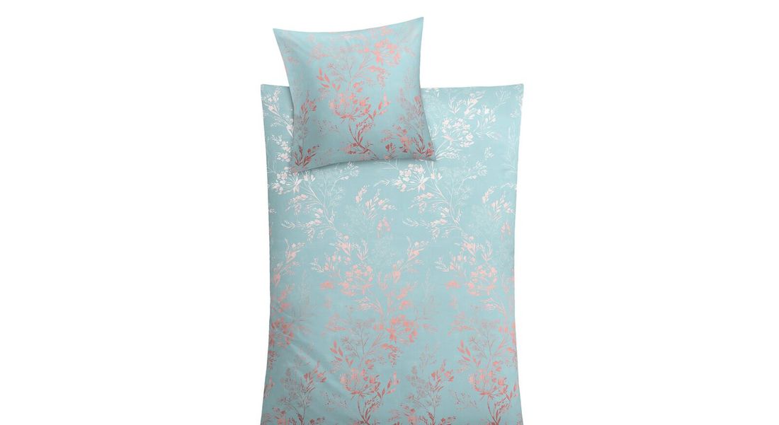 Kleine Wolke Mako-Satin-Bettwäsche Kate Krokusblau