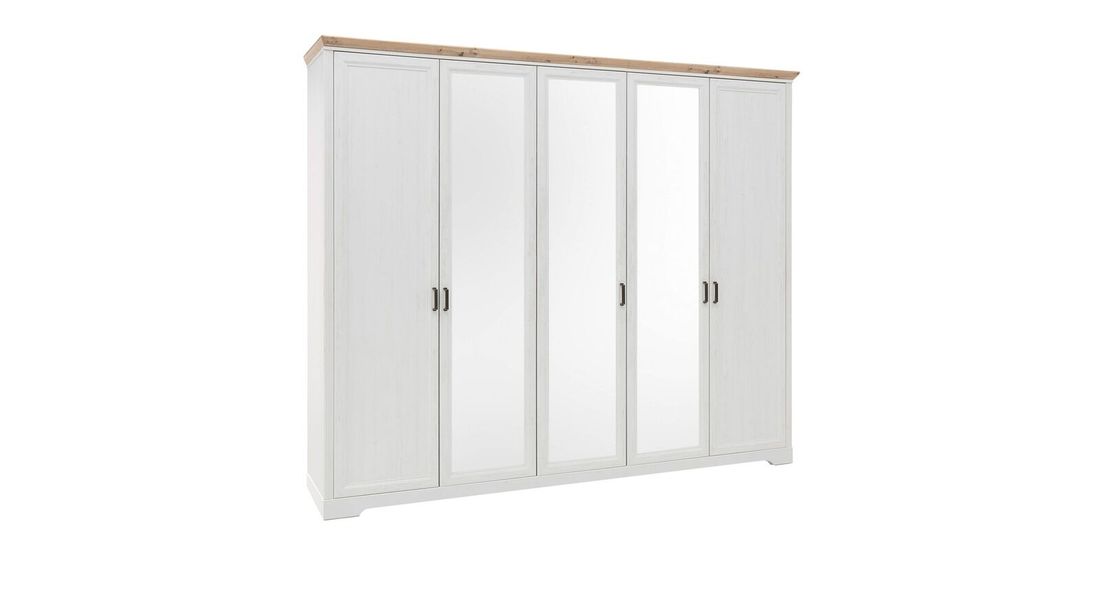 Drehtüren-Kleiderschrank Vacaria