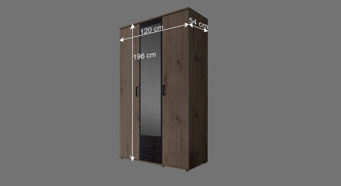 Funktions-Kleiderschrank Ponce