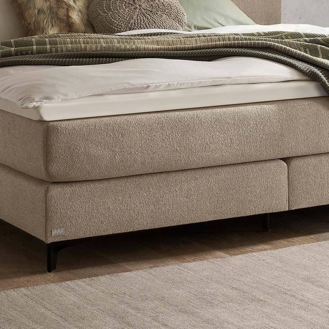 Boxspringbett Mael Strukturstoff