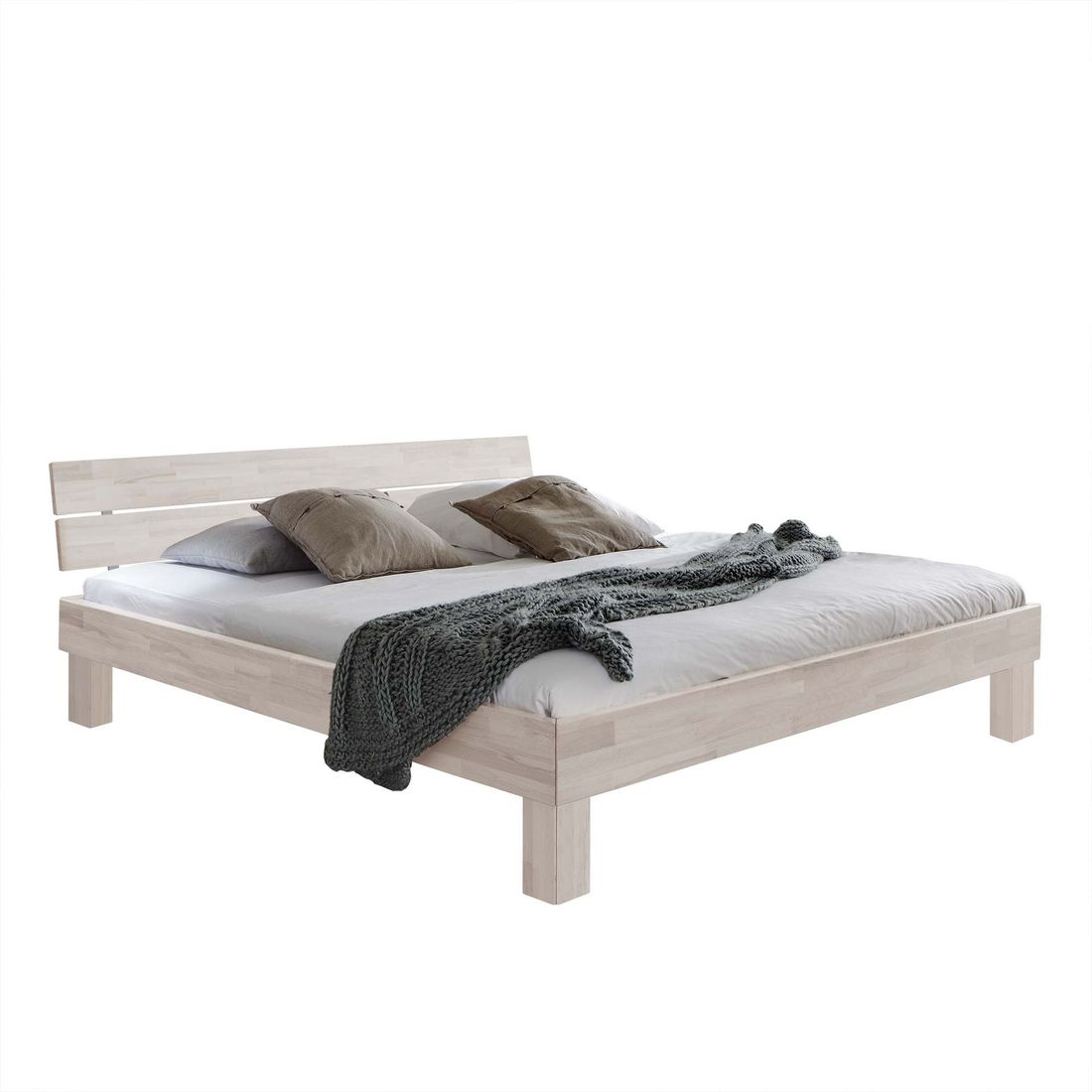 Bett Madrid Buche Massivholz