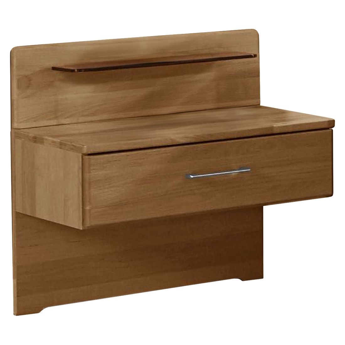 Nachttisch Aliano Erle teilmassiv H 44cm