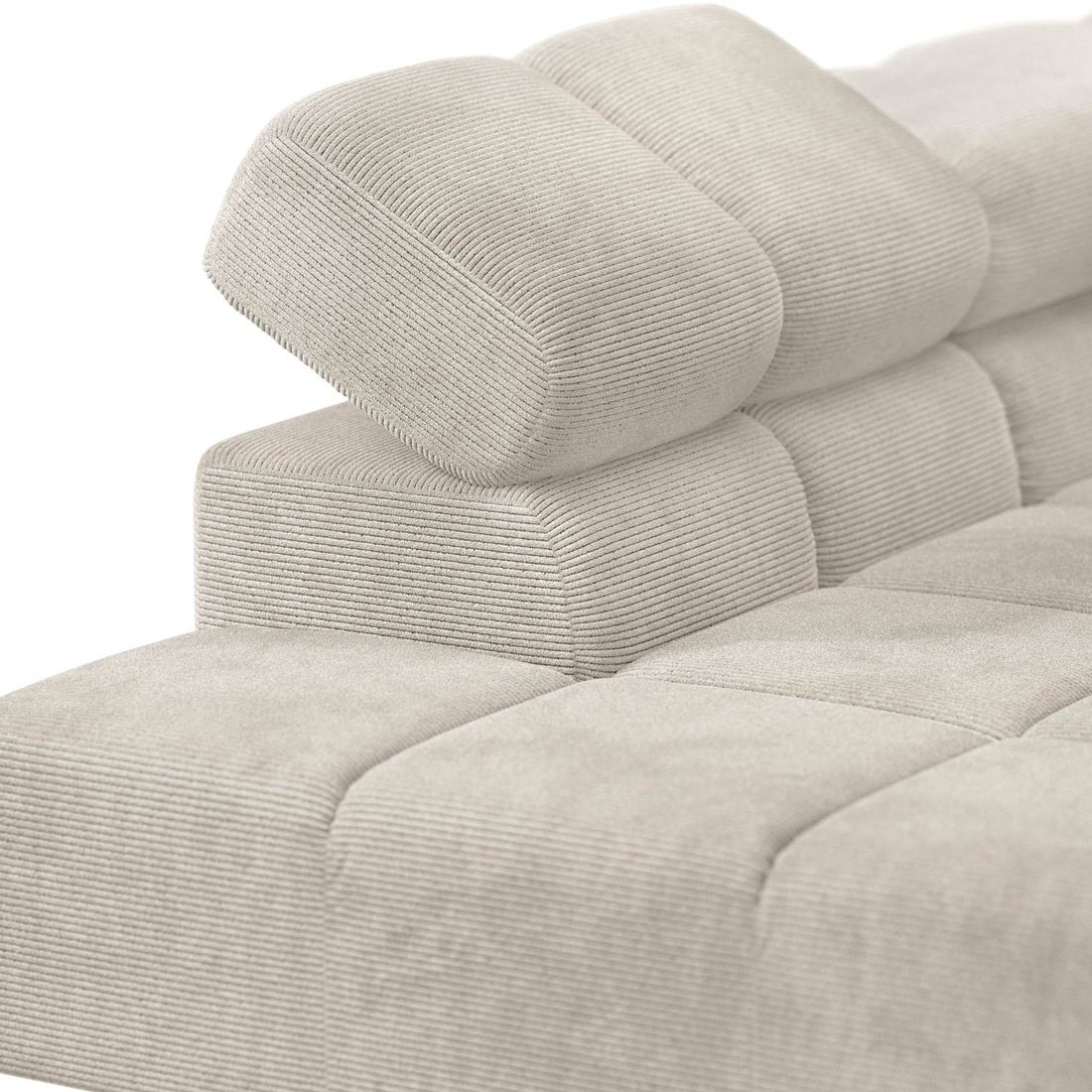 HOMELIV. Ecksofa Cambridge 321x216x85cm Feincord