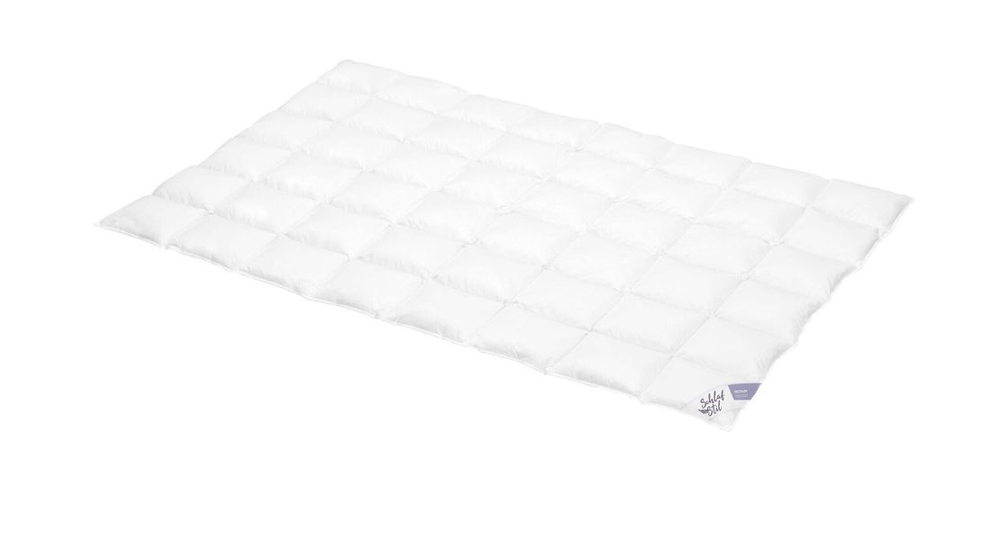 SCHLAFSTIL Daunen-Bettdecke D500 medium