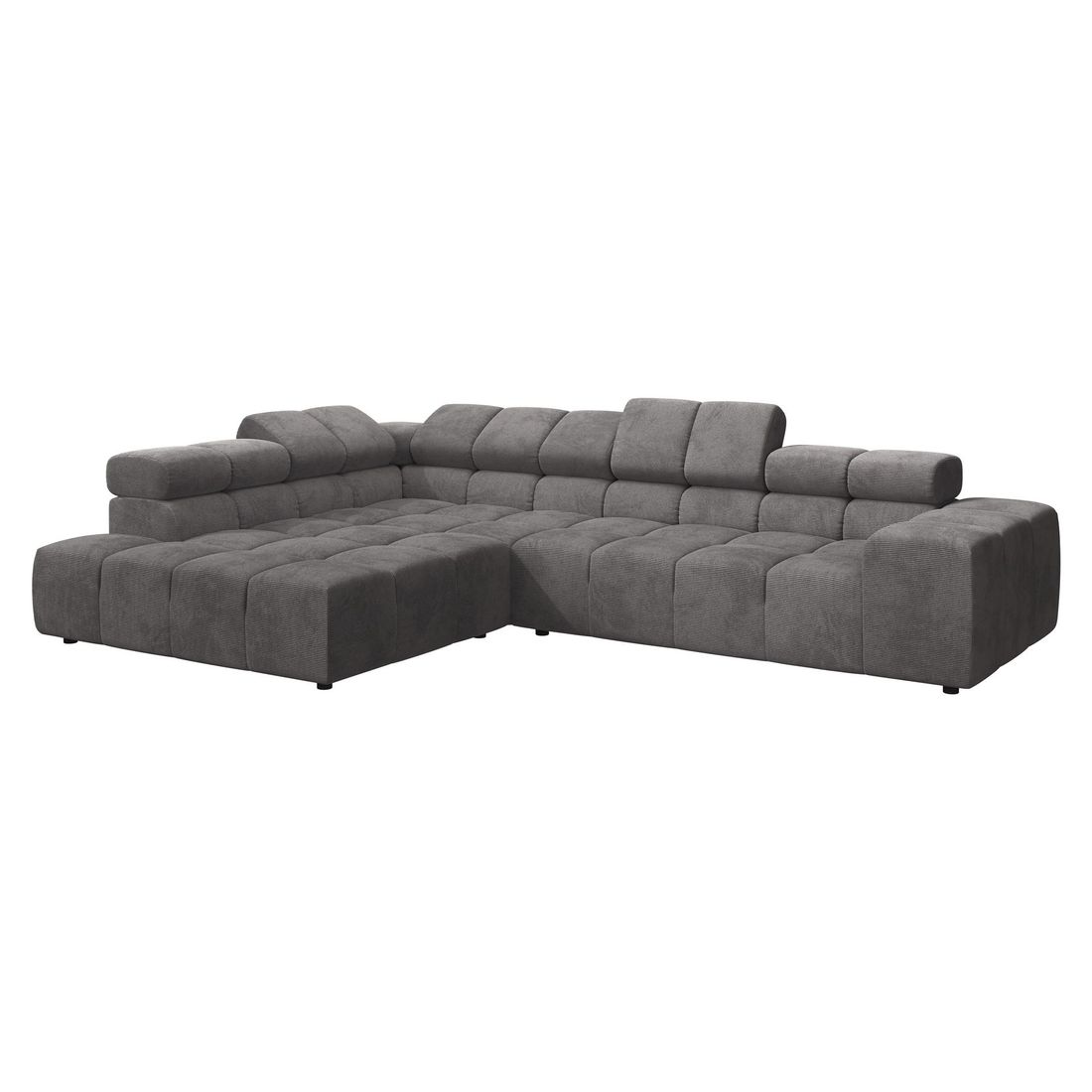 HOMELIV. Ecksofa Charlotta 319x215x82cm Feincord