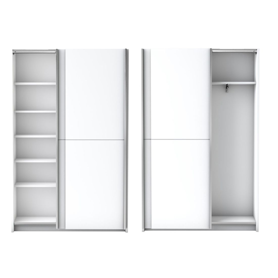 Schwebetüren-Kleiderschrank Nissa