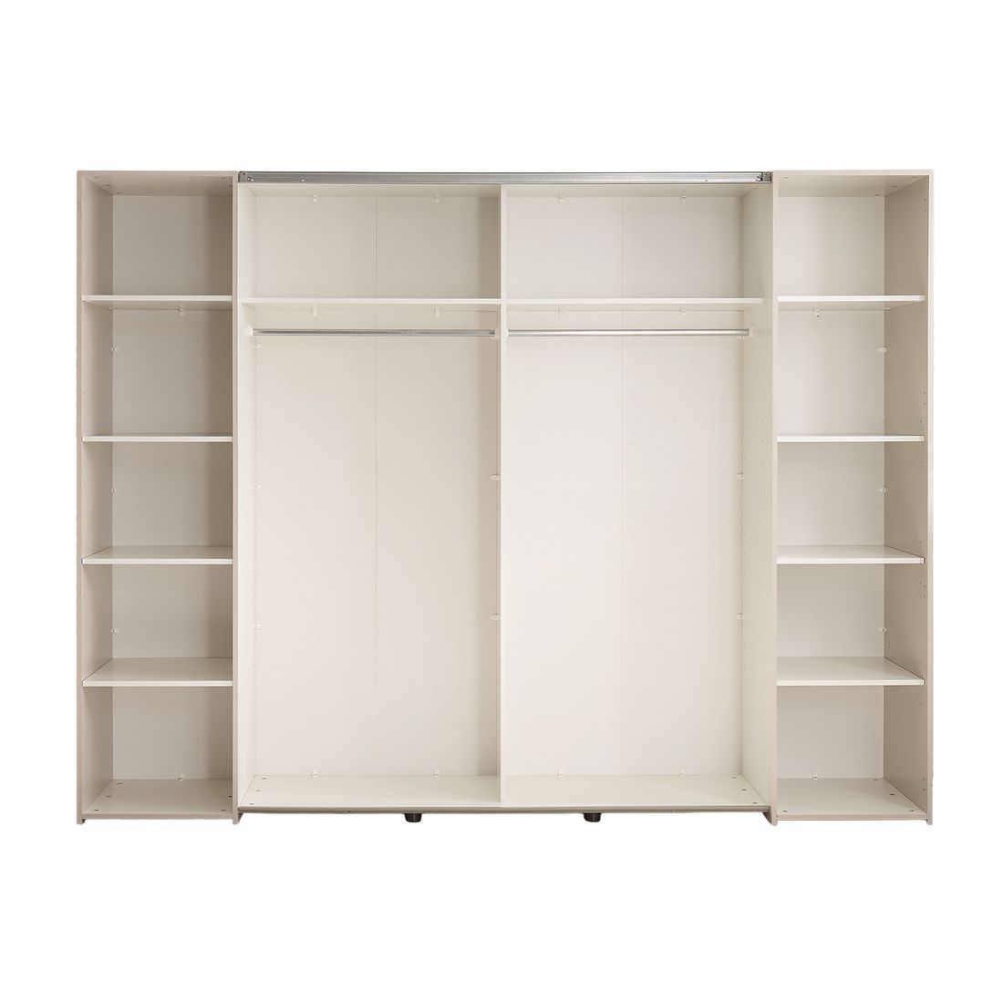 Schwebetüren-Kleiderschrank Amplia 267x205cm mit Innenausstattung