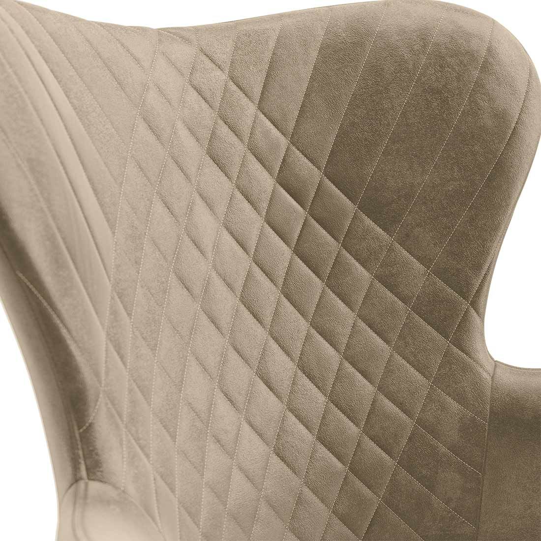 HOMELIV. Armlehnstuhl Almond drehbar