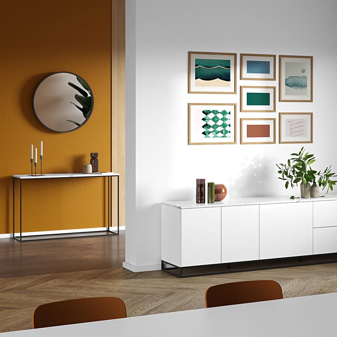 TEMAHOME Gleam Konsole 120x40x76cm