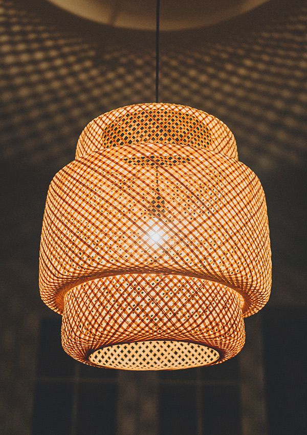 Rattanlampe Rattanlampe