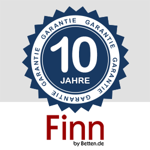 10 Jahre Garantie auf Finn