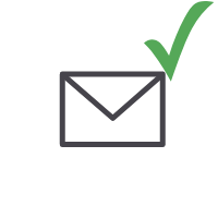 1. Schritt: Sie erhalten eine E-Mail mit einer Anmeldebestätigung 1. Schritt: Sie erhalten eine E-Mail mit einer Anmeldebestätigung
