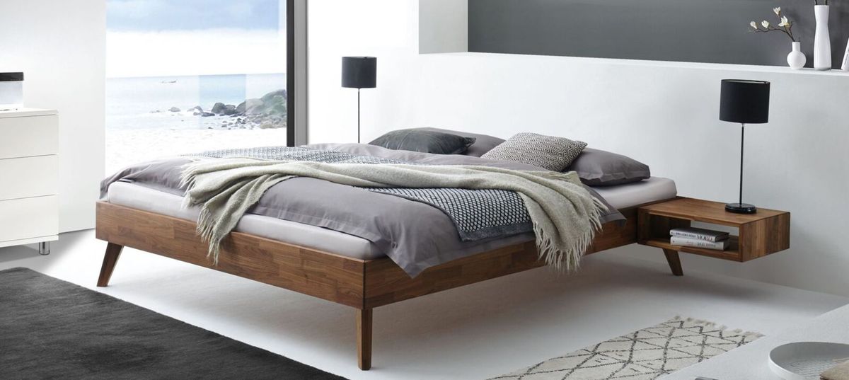Schlafzimmer modern Futonbett Coraia