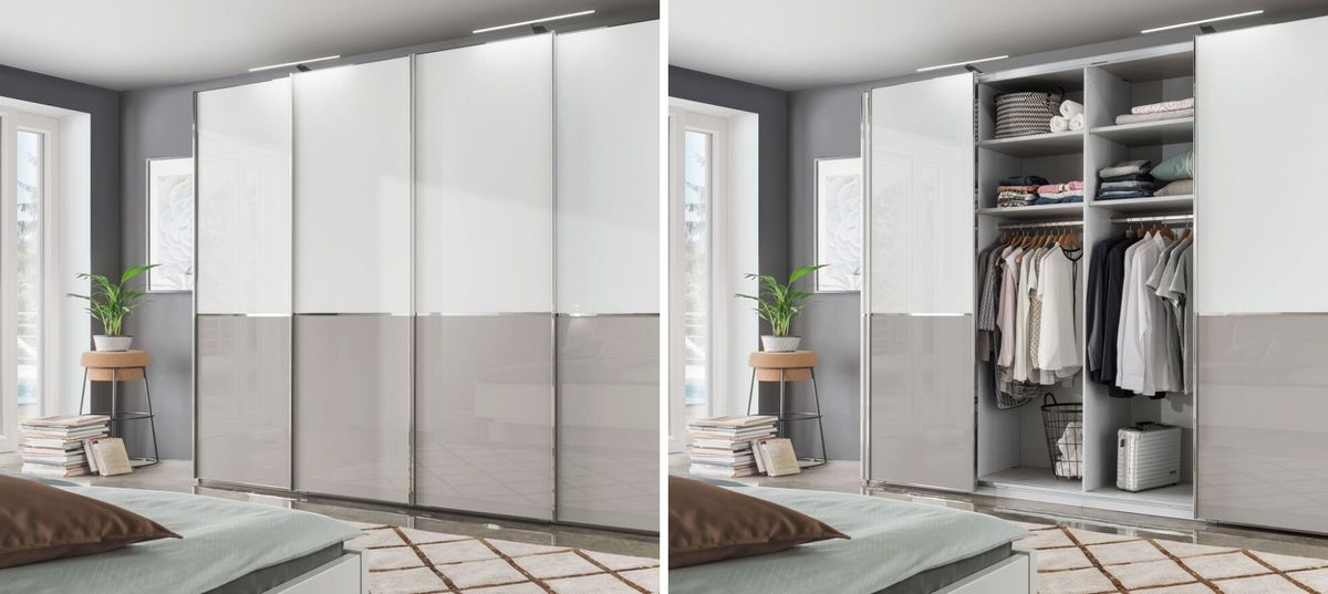Schlafzimmer modern Kleiderschrank Shanvalley