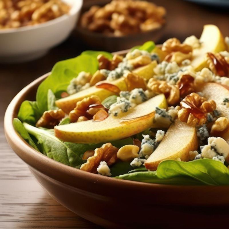 Salat mit gerösteten Bucheckern Salat mit gerösteten Bucheckern