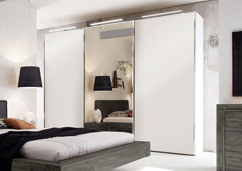 Senioren-Schlafzimmer Schwebetüren-Kleiderschrank