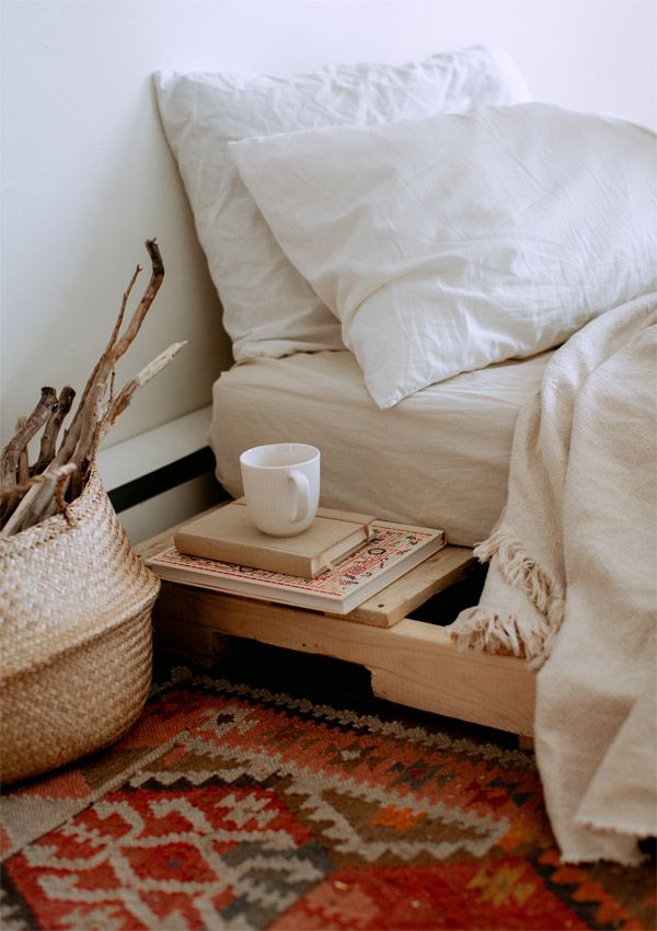 Wildeiche Bett cozy Wildeiche Bett cozy