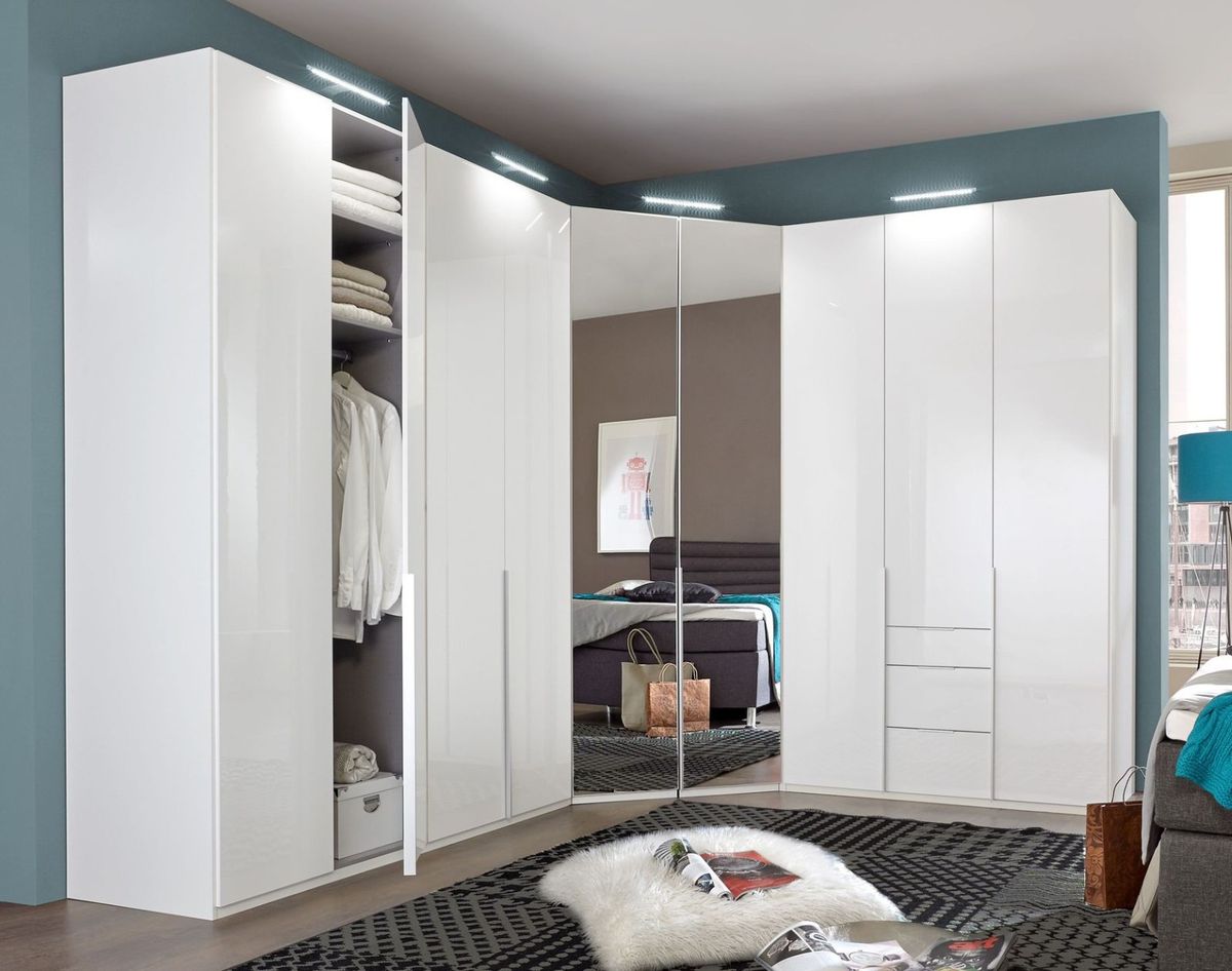 Kleiderschrank in Weiß Kleiderschrank in Weiß