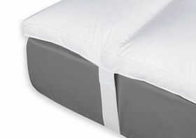 Unterbett mit Spanngummis Unterbett mit Spanngummis