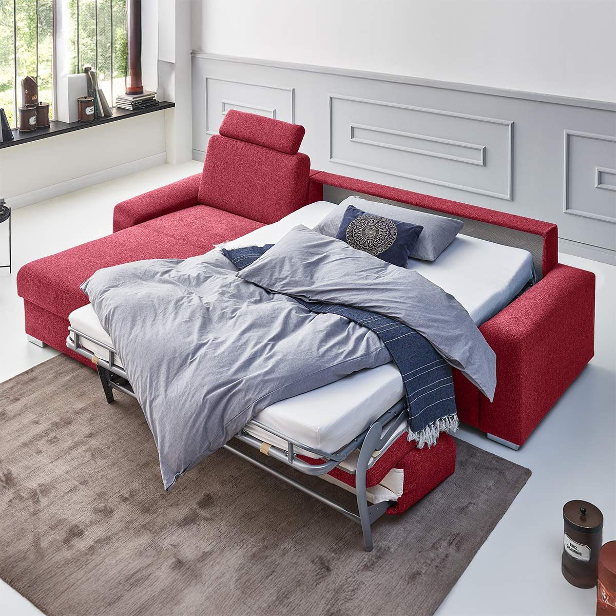 Luxus Zurbrggen Schlafsofa Mit Bettkasten Bilder