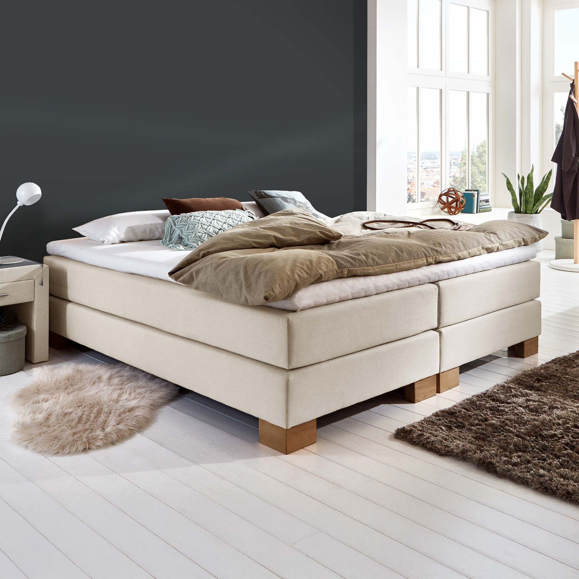 Boxspringbett Ohne Kopfteil