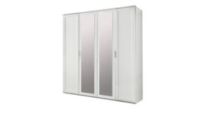 Drehtüren-Kleiderschrank Aradeo