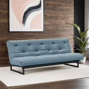 Schlafsofa Frentano Webstoff/Cord mit Lattenrost und Stauraum