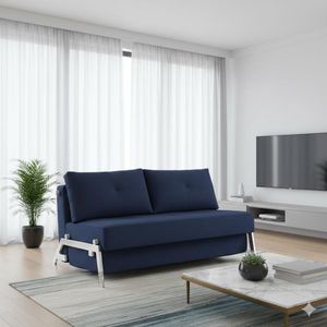 Schlafsofa Dowing Webstoff mit Stauraum