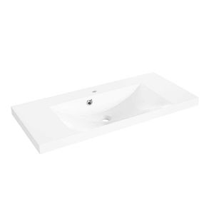 Pelipal Filo Mineralmarmor-Waschtisch 99x45x5cm