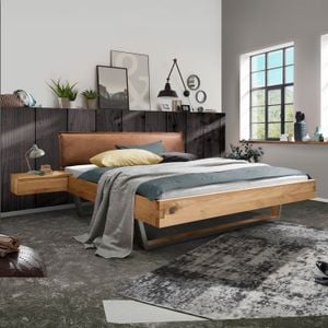 Bett Ravca Komfort Wildeiche Massivholz