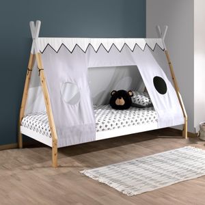 Bett Kids Delight Tipi Kiefer Massivholz mit Lattenrost