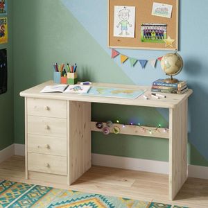 Schreibtisch Kids Paradise 01 Kiefer Massivholz