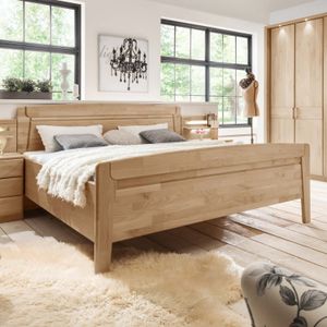 Doppelbett Temara Komfort Erle teilmassiv