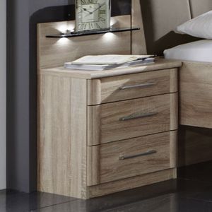 Nachttisch Runcorn Eiche Dekor H 50cm