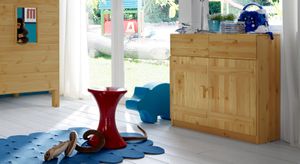 Kommode Kids Paradise Kiefer Massivholz mit Schubladen