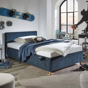 Polsterbett Teya Komfort Velours