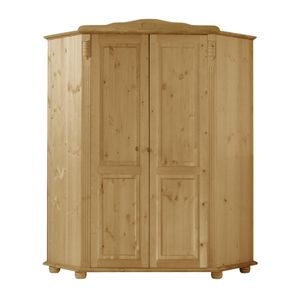 Eck-Kleiderschrank Countryside Kiefer Massivholz