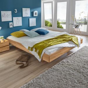 Bett Rimini Buche Massivholz ohne Kopfteil