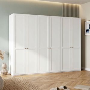 Drehtüren-Kleiderschrank Alvito