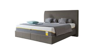 Tempur Polsterbett Classic Komfort Webstoff mit Kopfteil Shape