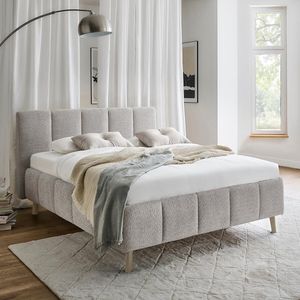 Polsterbett Malven Komfort Bouclé