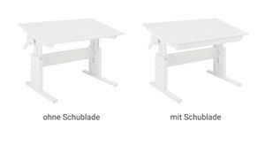 LIFETIME Schreibtisch Original Kiefer Massivholz neigbar