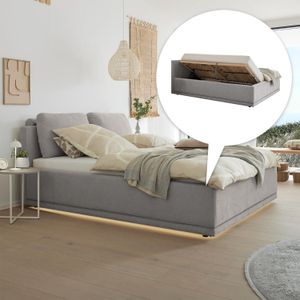 Musterring Polsterbett JustB! SC 200 Komfort Webstoff mit Bettkasten und Lattenrost