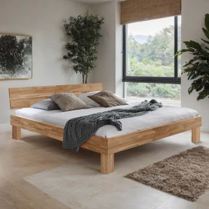 Bett Madrid Buche Massivholz