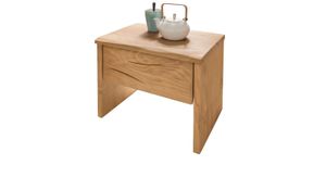 HOMELIV. Nachttisch Cuamba Fichte Massivholz H 42cm