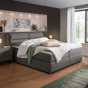 Boxspringbett Cremona Microvelours